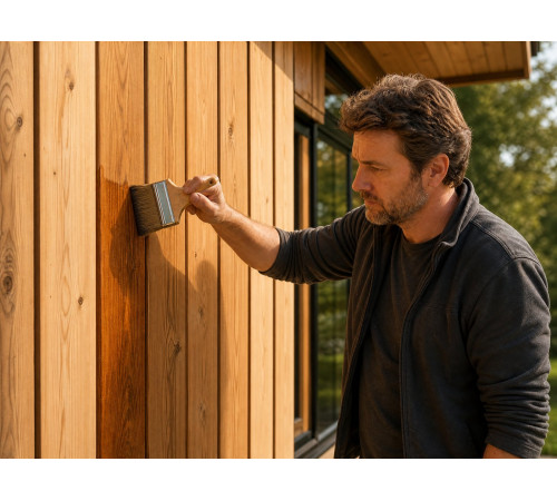 Купить МАСЛО ЗАЩИТНОЕ ДЛЯ ФАСАДОВ WOOD & HOUSE в Омске, Омская область